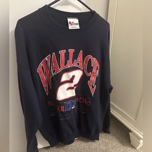VINTAGE Rusty Wallace NASCAR Crew neck